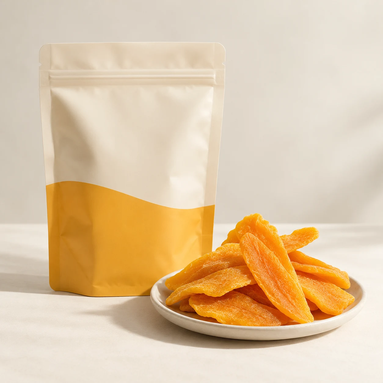 Dried mango slices